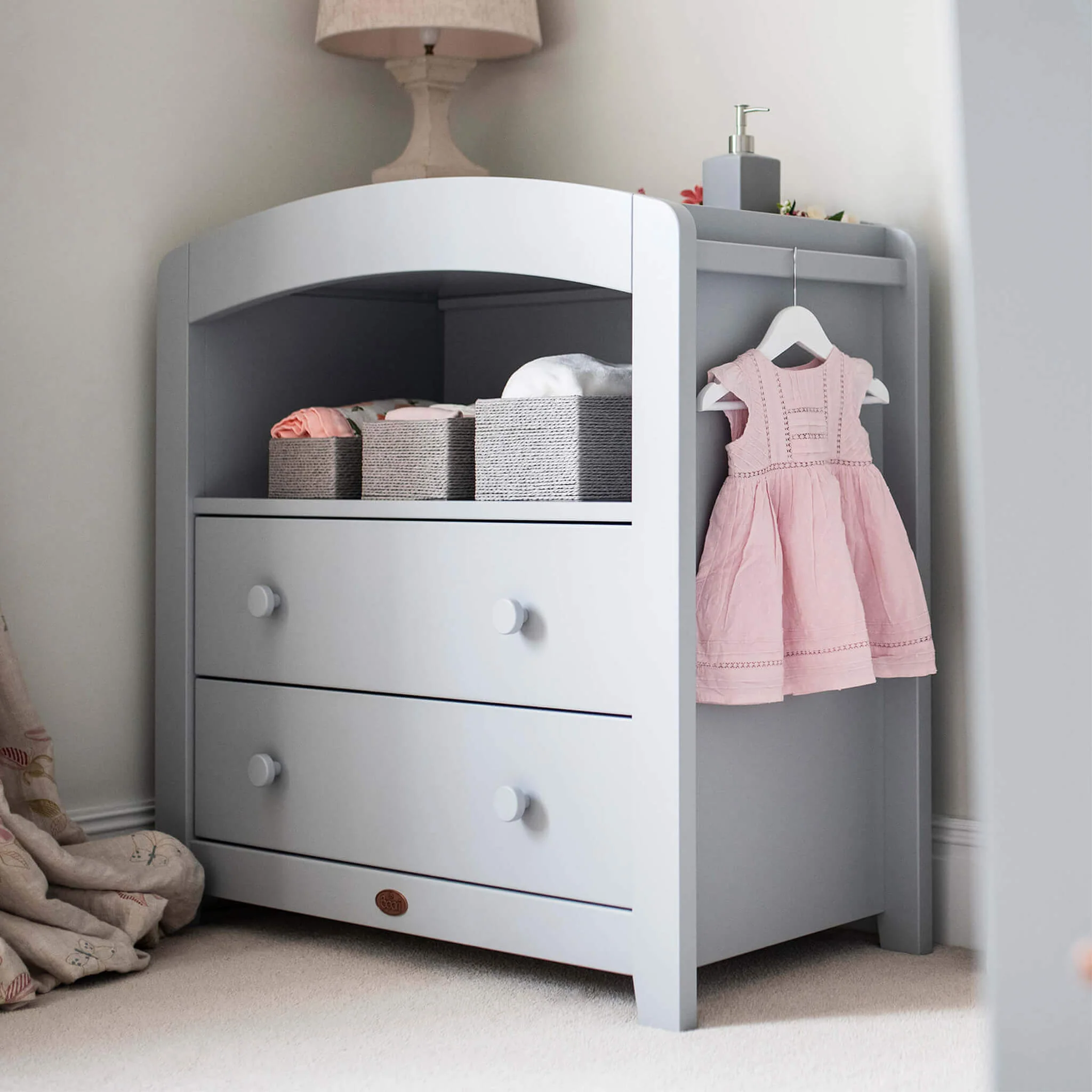 Curved 2 Drawer Chest Changer - Image 3