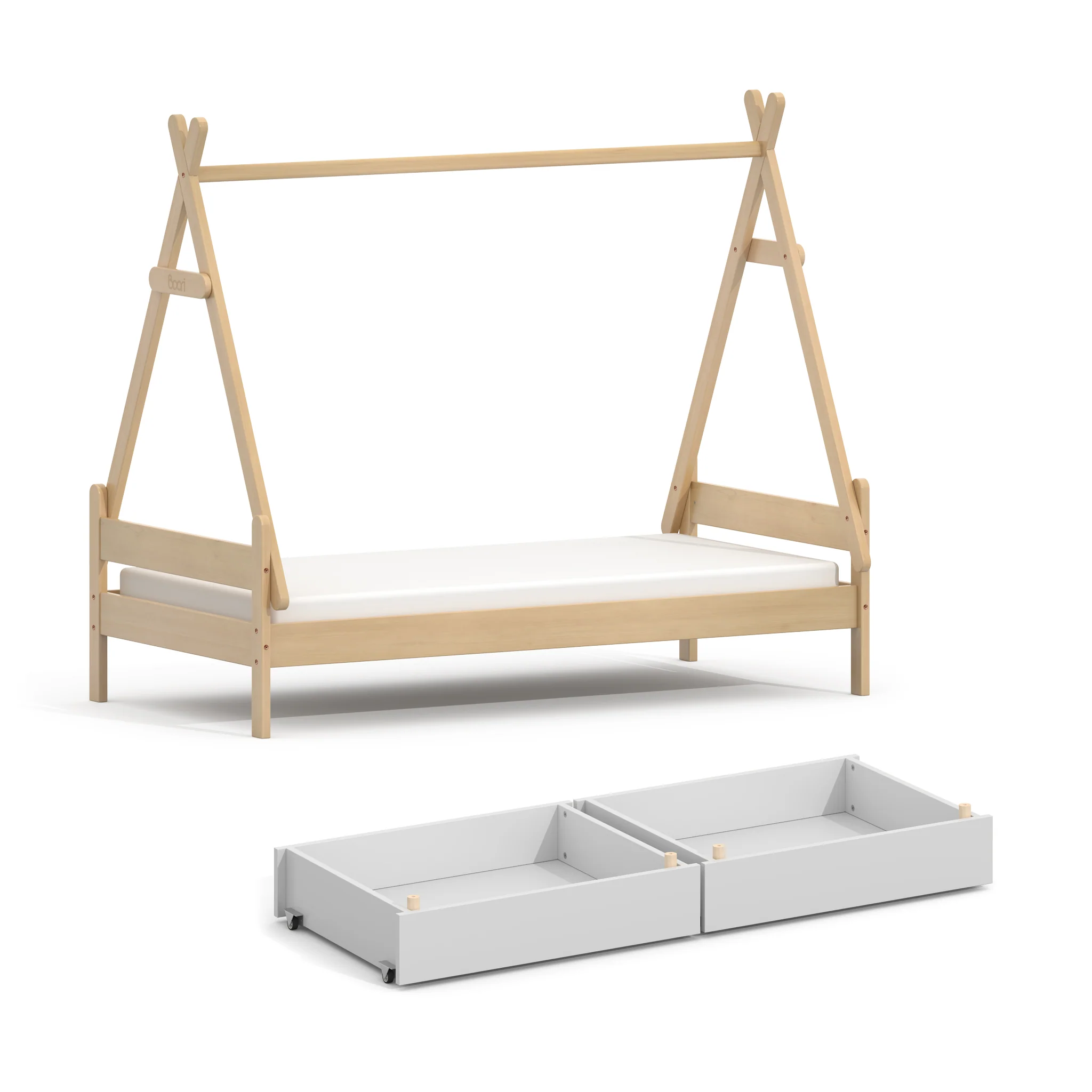 Forest Teepee Single Bed + Under‑Bed Storage Drawers - Image 8