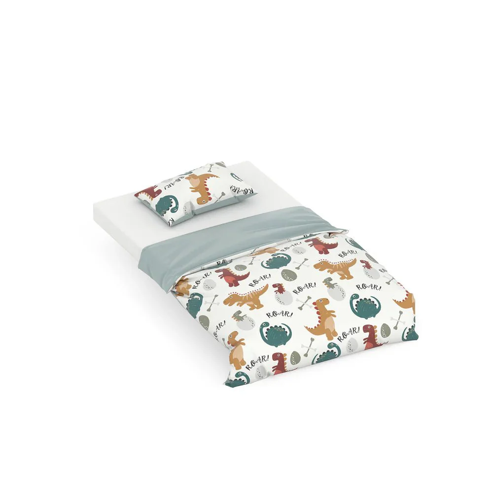 Little Dinosaur Single Quilt Cover Set - Image 3