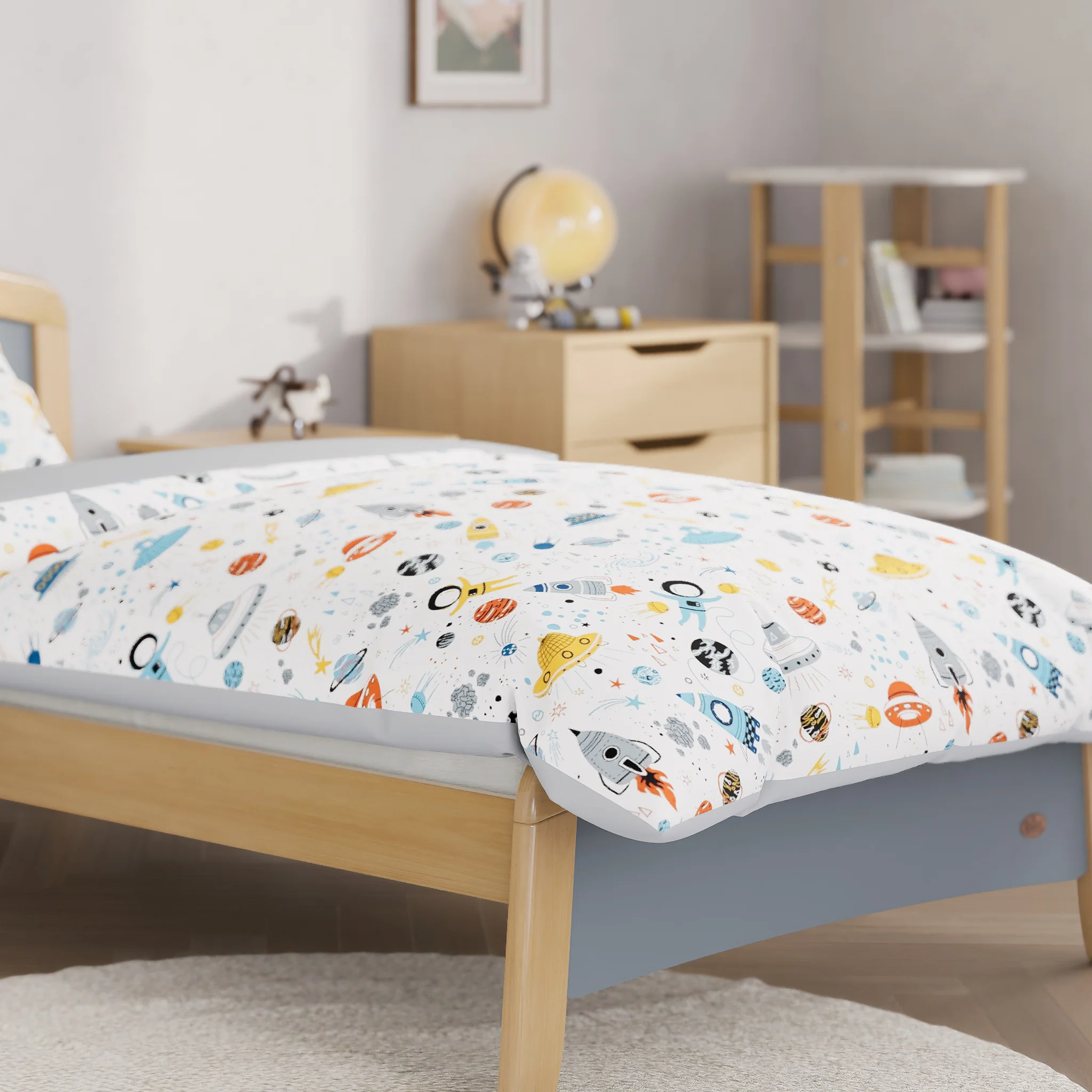 Space Journey Single Quilt Cover Set - Image 4
