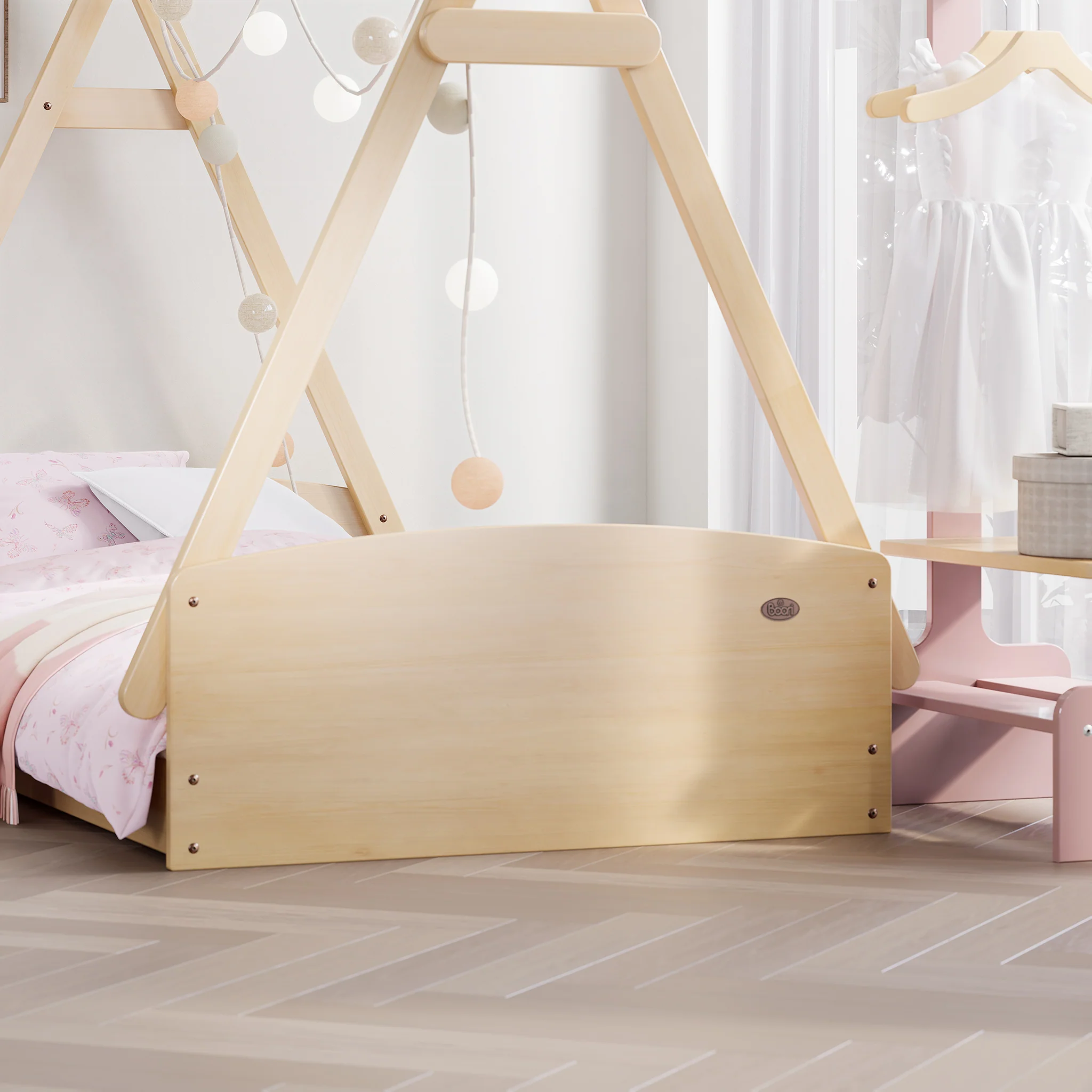 Matilda Single Floor Bed with Teepee Roof Frame Bundle - Image 6