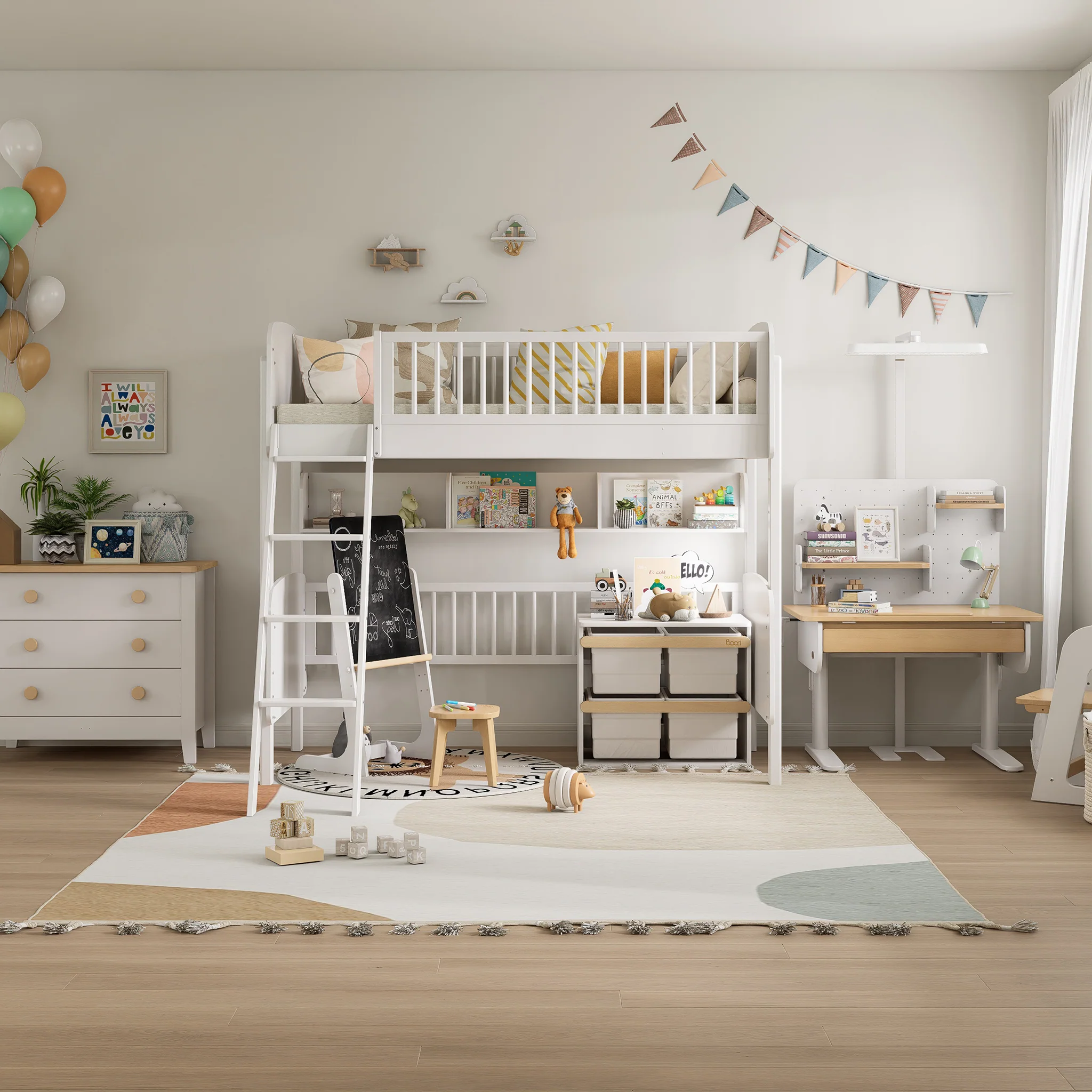 Matilda Single Loft Bed - Image 10