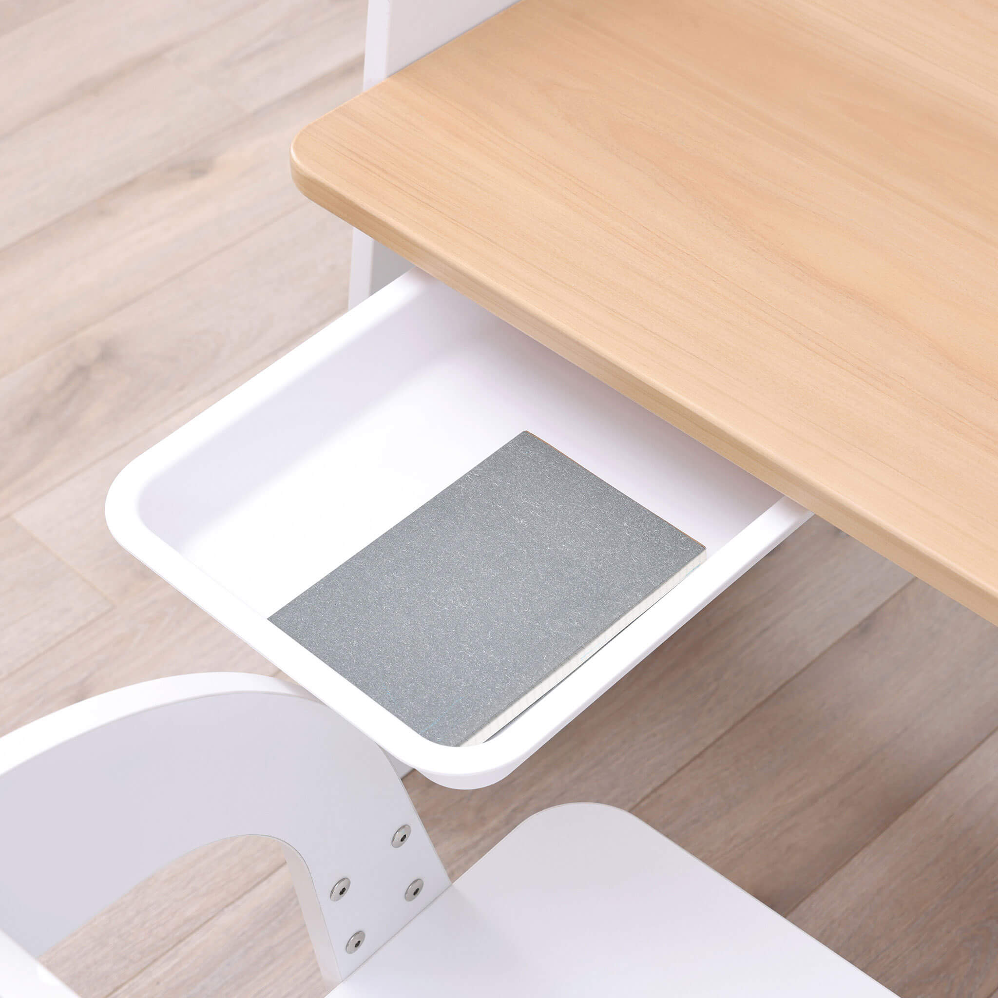 Natty Study Desk with Hutch and Chair Package - Image 12