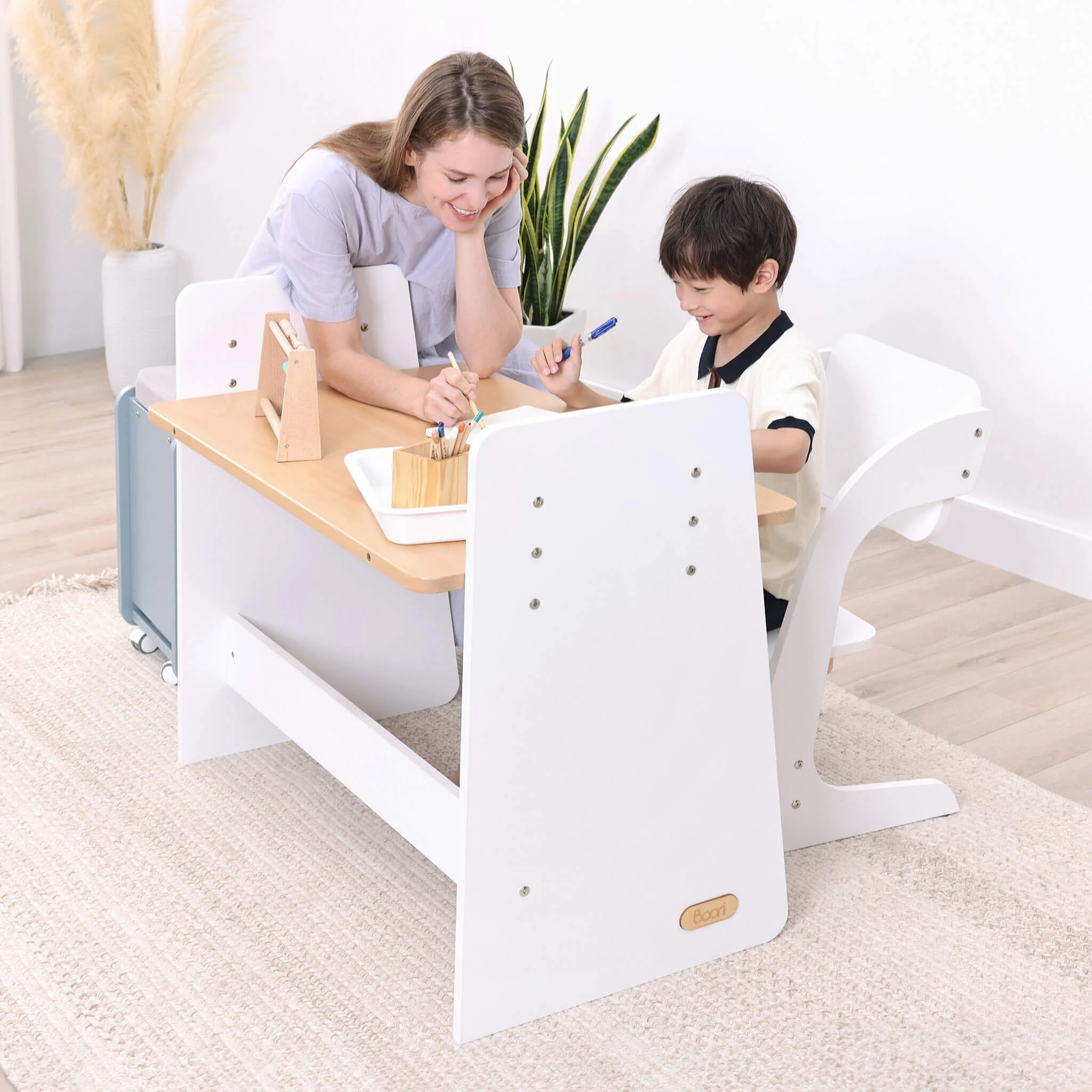 Natty Study Desk with Hutch and Chair Package - Image 9