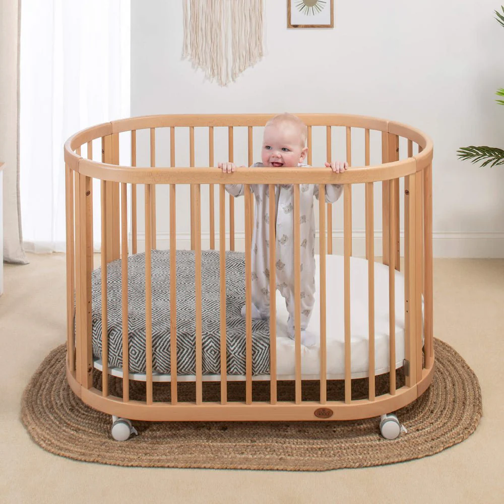 Oasis Oval Cot with Mattress Bundle - Image 10
