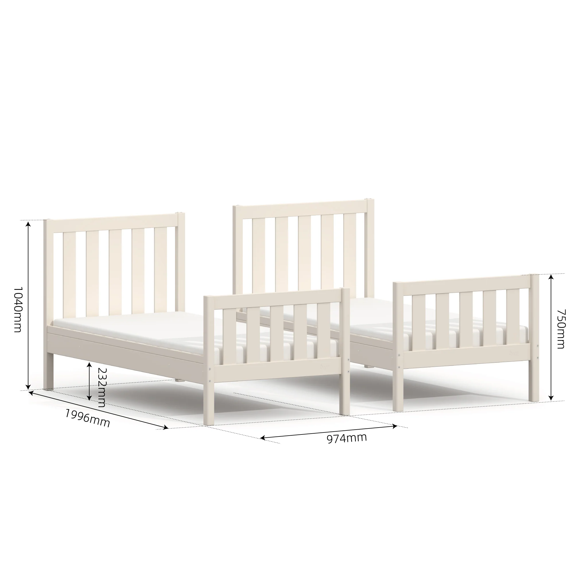 Oslo Single Bunk Bed - Image 3