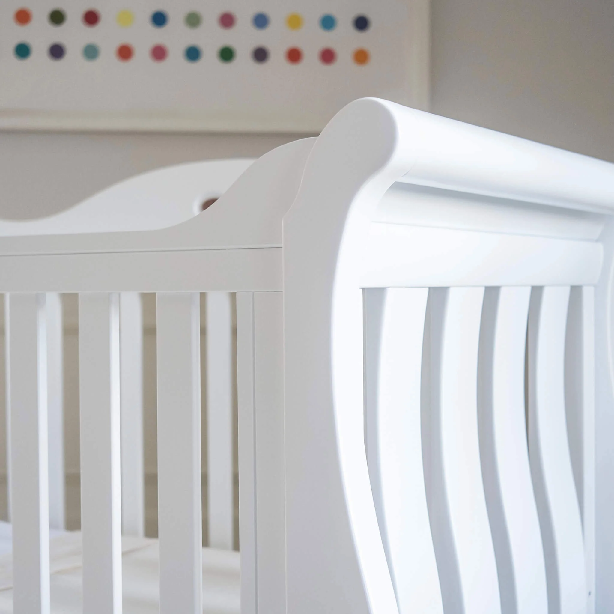 Sleigh Royale Cot Bed with Mattress Bundle - Image 6