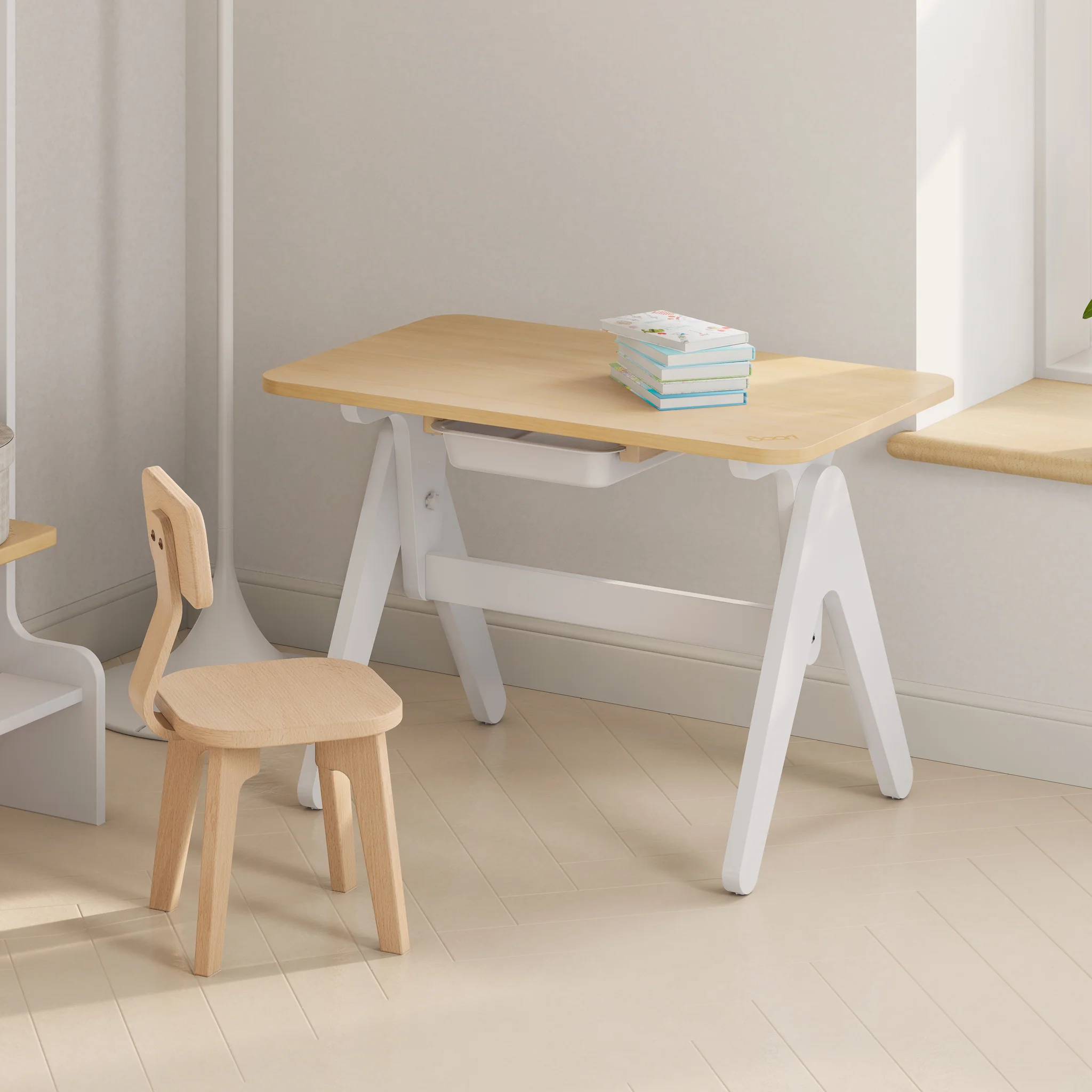 Tidy Learning Table and 2 Chairs Bundle - Image 2