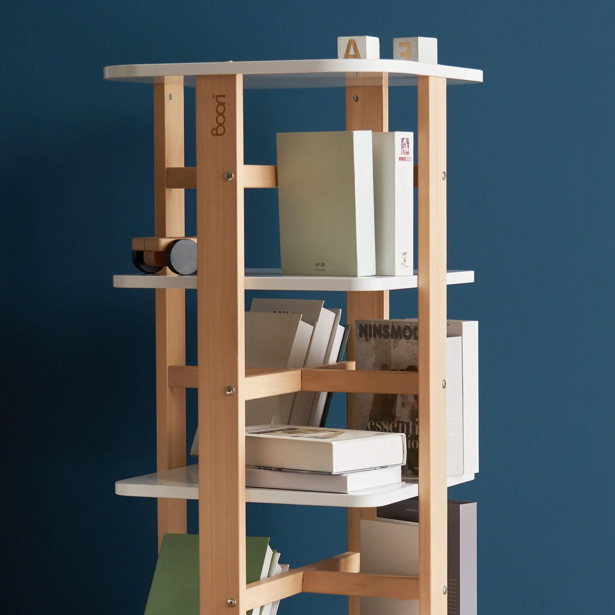 Tidy Rotating Bookshelf - Image 3